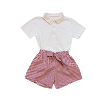 Load image into Gallery viewer, Gingham Summer Shorts