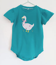 Load image into Gallery viewer, Embroidered Goose Baby Bodysuit