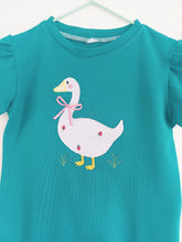 Load image into Gallery viewer, Embroidered Goose Baby Bodysuit
