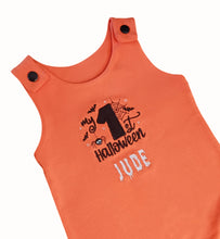 Load image into Gallery viewer, My First Halloween Romper