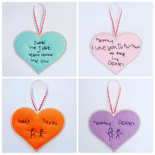 Load image into Gallery viewer, Embroidered Keepsake Heart