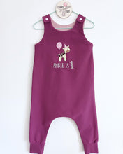 Load image into Gallery viewer, Embroidered Birthday Romper