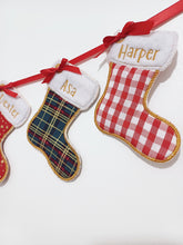 Load image into Gallery viewer, Christmas Stocking Bunting