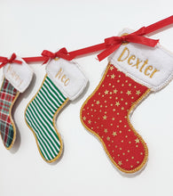 Load image into Gallery viewer, Christmas Stocking Bunting