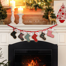 Load image into Gallery viewer, Christmas Stocking Bunting