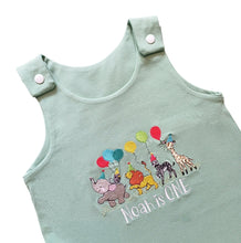 Load image into Gallery viewer, Custom Embroidered Birthday Romper
