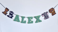 Load image into Gallery viewer, Jungle Personalised Bunting
