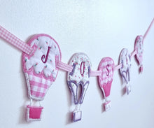 Load image into Gallery viewer, Hot Air Balloon Personalised Bunting