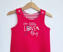 Load image into Gallery viewer, Love Bug Romper