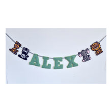 Load image into Gallery viewer, Jungle Personalised Bunting