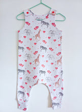 Load image into Gallery viewer, Safari Love Romper Ready To Ship 9-12M
