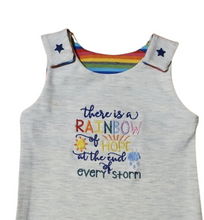 Load image into Gallery viewer, Rainbow Baby Embroidered Romper