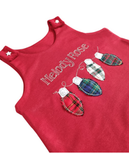 Load image into Gallery viewer, Christmas Lights Romper - Personalised
