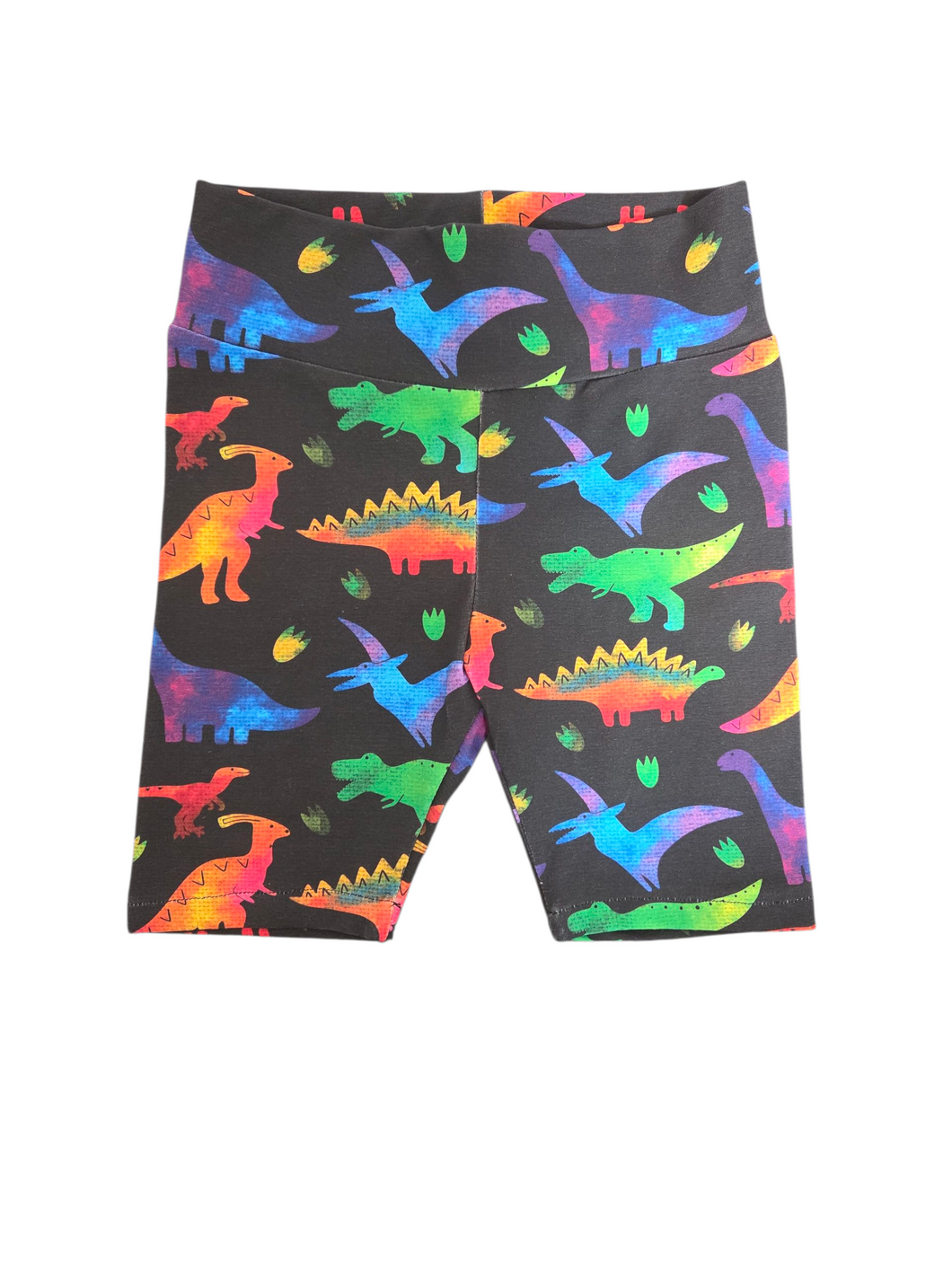 Rainbow Dino Cycle Shorts 4-5Y
