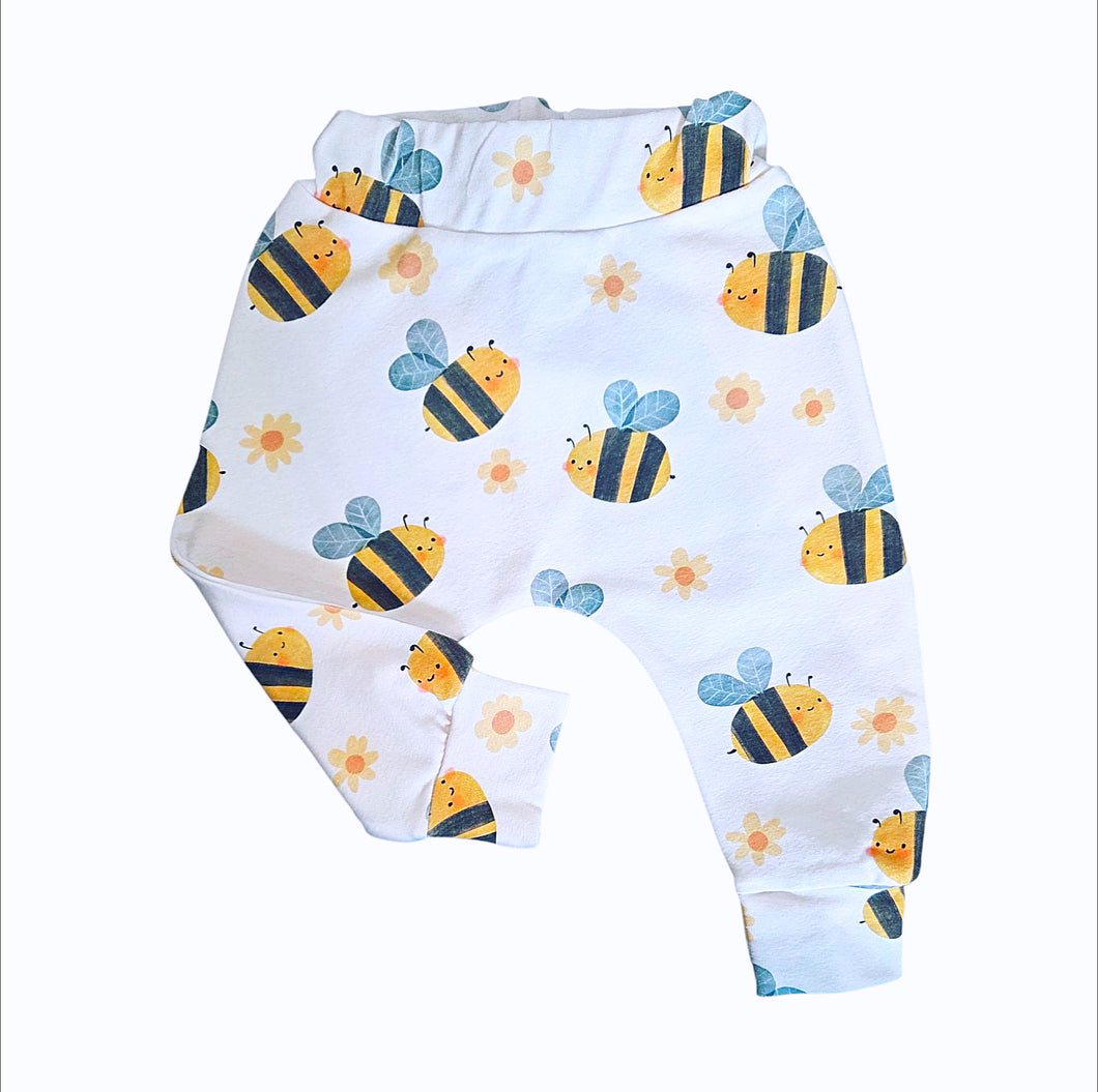 Bees Leggings 3-6M