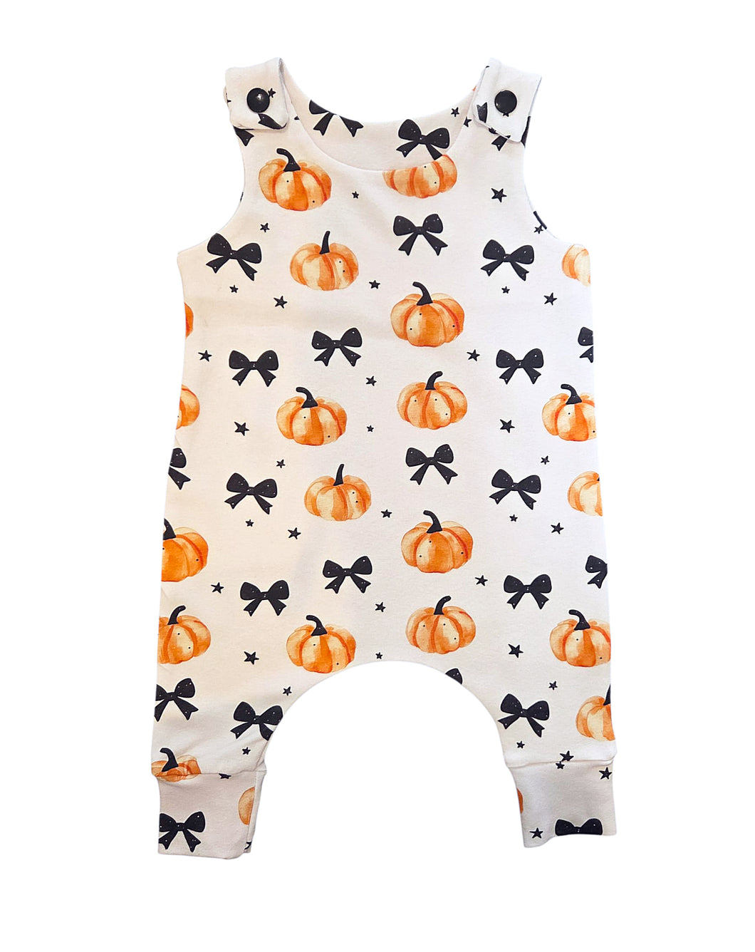 Pretty Pumpkins Romper 0-3M