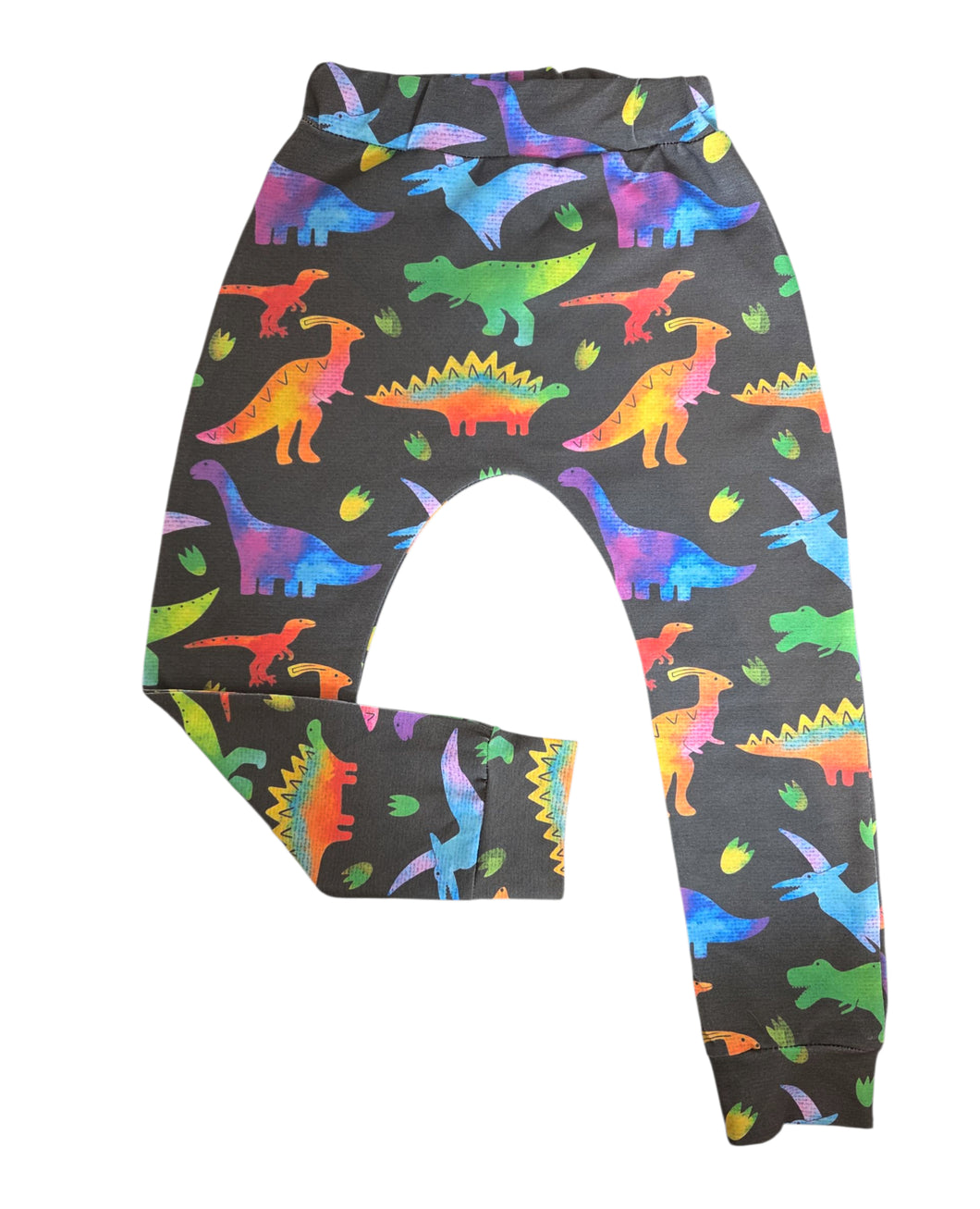 Rainbow Dino Leggings 3-4Y
