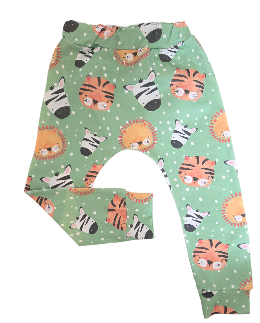 Green Safari Leggings 12-18M