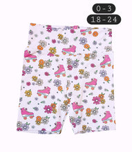 Load image into Gallery viewer, Pink Skates Cycle Shorts
